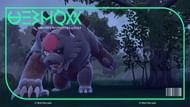 Bloodmoon Ursaluna's Kitakami Pokedex picture in Pokemon Scarlet and Violet (Image via Game Freak)